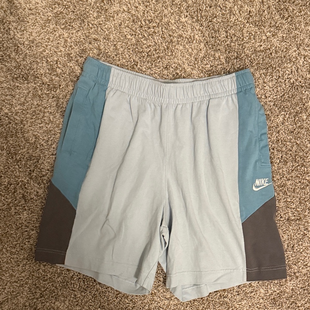 Nike Blue and Gray Shorts